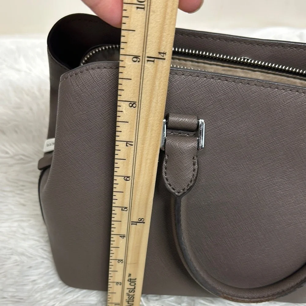Michael Kors Brown Satchel Saffiano Leather